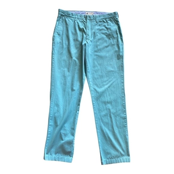 J. CREW-MENS TEAL PANTS-SIZE 33x32 - Picture 2 of 8
